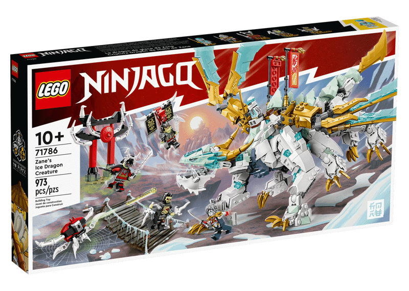 NINJAGO 71786 Zane’s Ice Dragon Creature