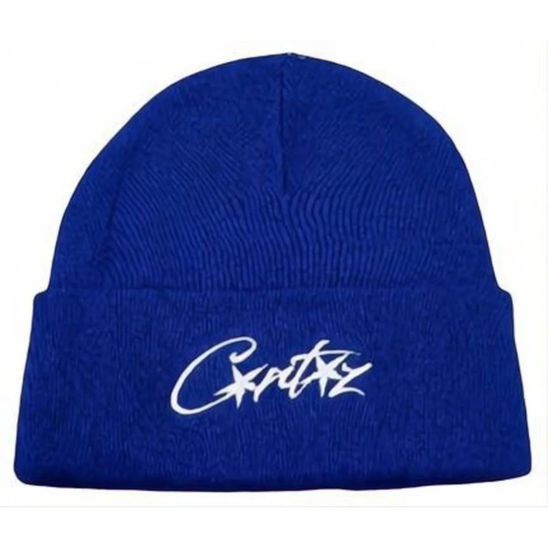 Corteiz Allstarz Folded Beanie 'Blue'