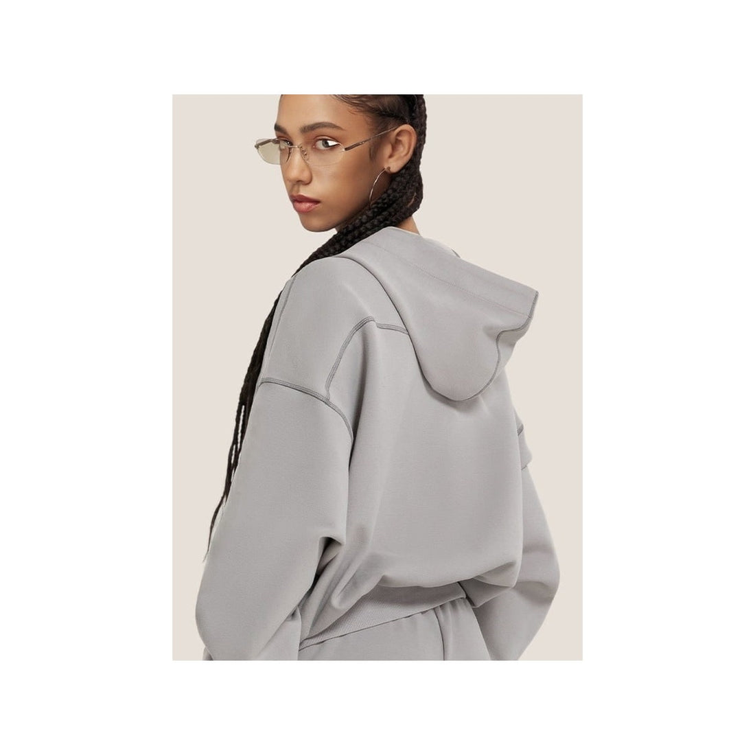 Aelfric Eden Boxy Sweat Zip Up