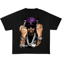 FUTUTE HNDRXX BOOTLEG BLACK TSHIRT