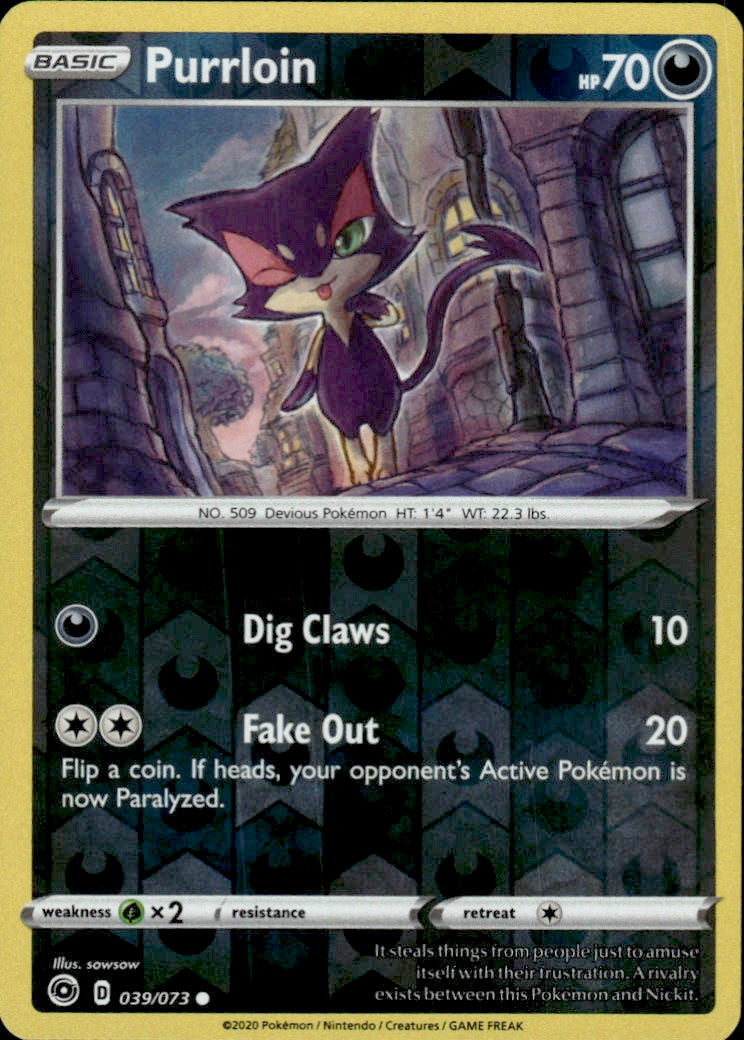 Purrloin | Near Mint / English / Reverse Holofoil