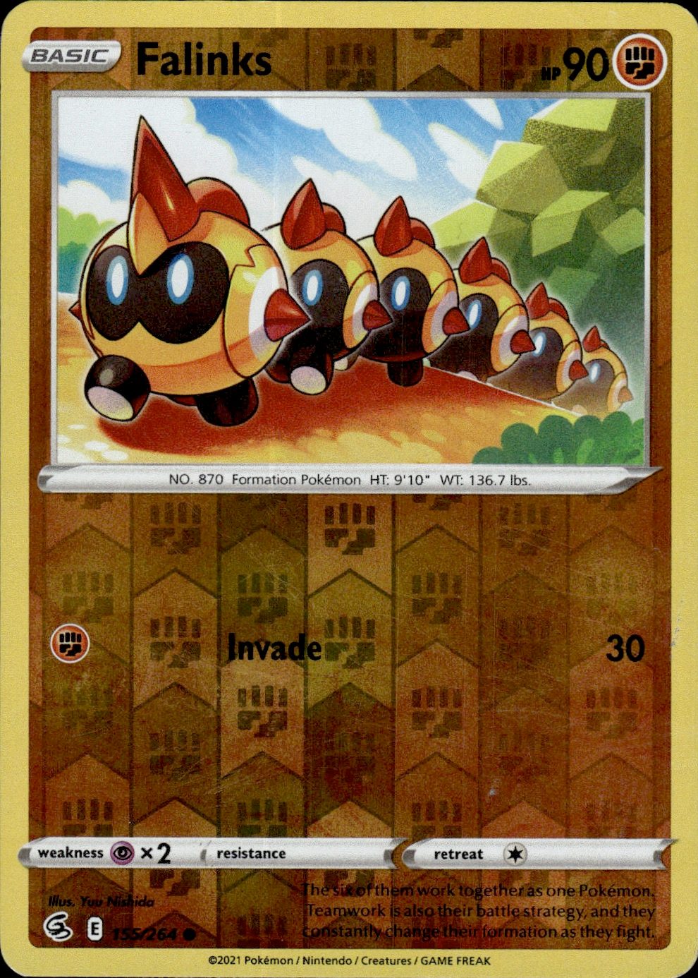 Falinks (155) | Near Mint / English / Reverse Holofoil
