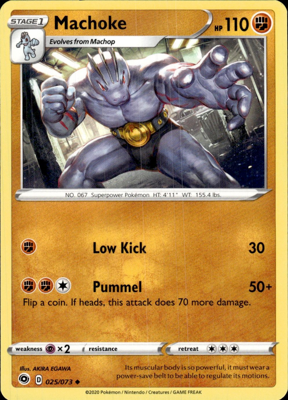 Machoke | Near Mint / English / Normal