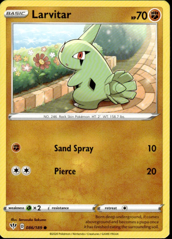 Larvitar | Near Mint / English / Normal