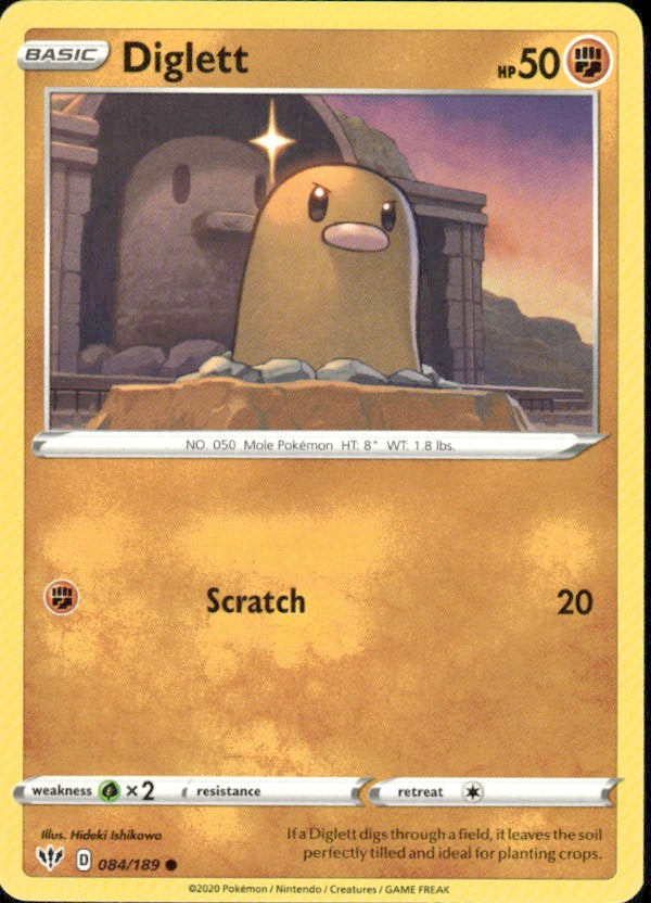 Diglett | Near Mint / English / Normal