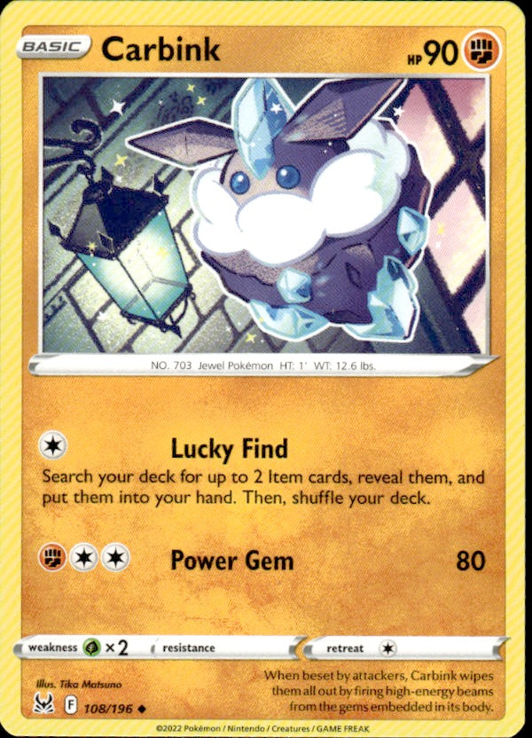Carbink | Near Mint / English / Normal
