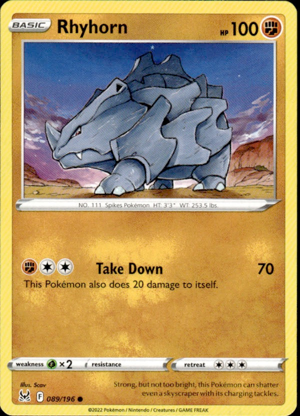 Rhyhorn | Near Mint / English / Normal