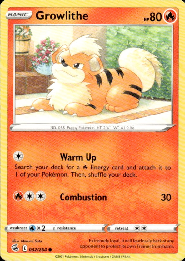 Growlithe | Near Mint / English / Normal