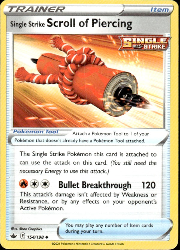 Single Strike Scroll of Piercing