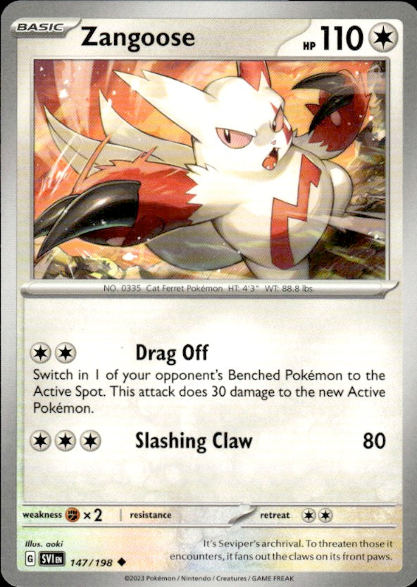Zangoose - 147/198