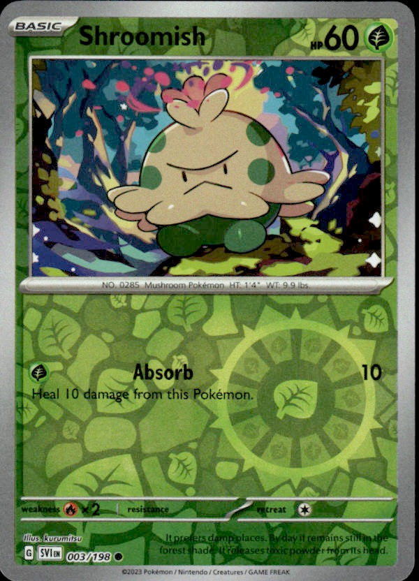 Shroomish | Near Mint / English / Reverse Holofoil