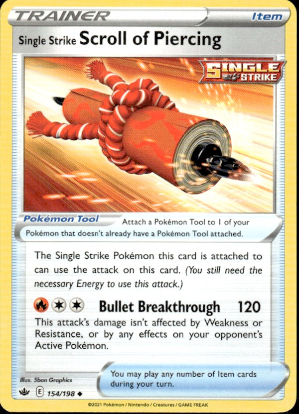 Single Strike Scroll of Piercing