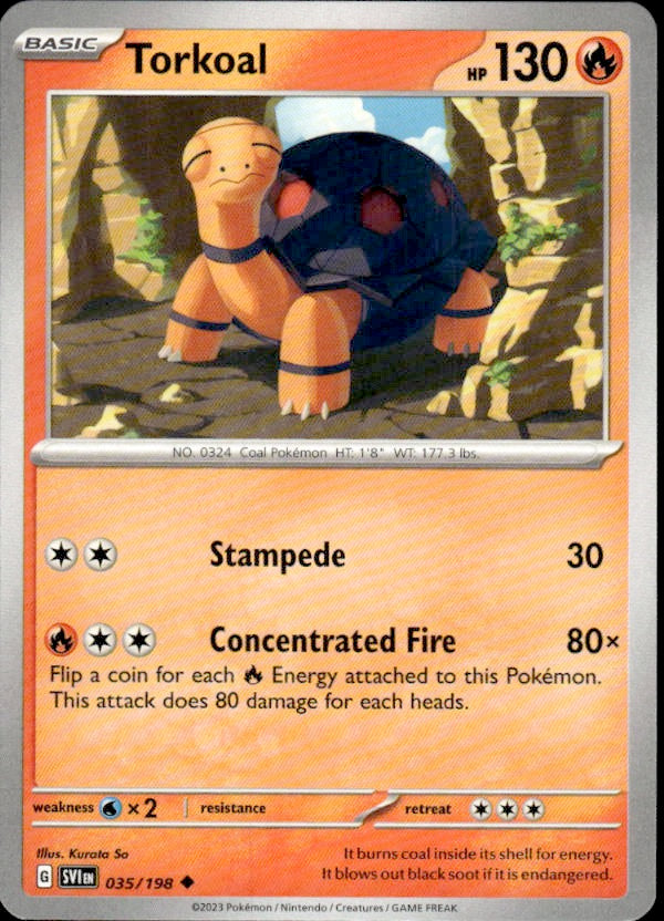 Torkoal | Near Mint / English / Normal