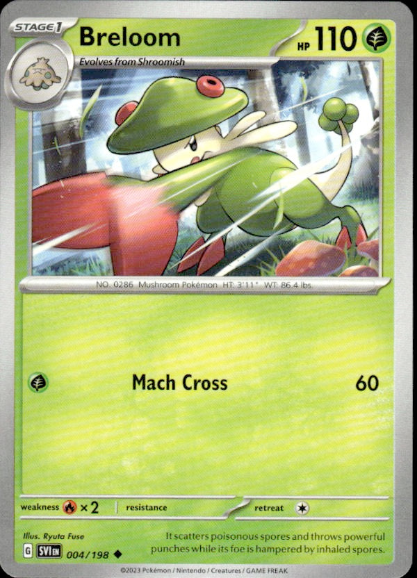 Breloom | Near Mint / English / Normal