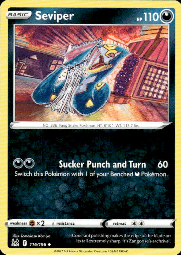 Seviper | Near Mint / English / Reverse Holofoil
