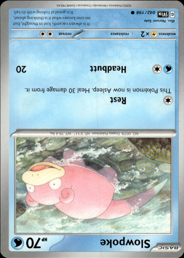 Slowpoke - 042/198 | Near Mint / English / Normal