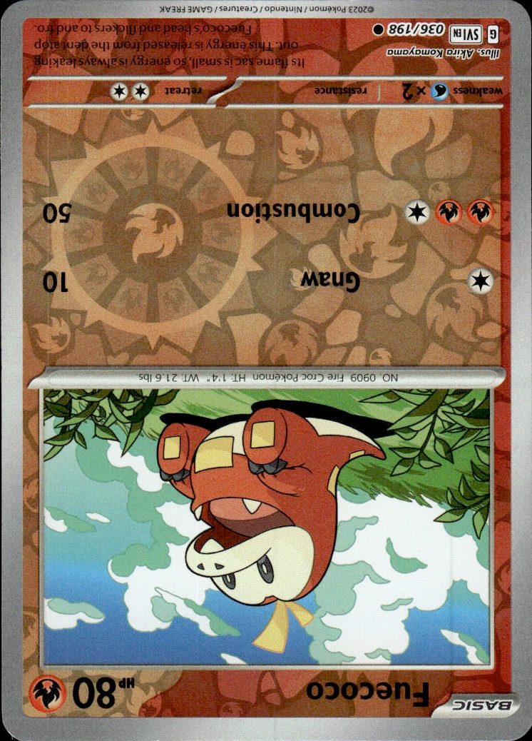 Fuecoco | Near Mint / English / Normal