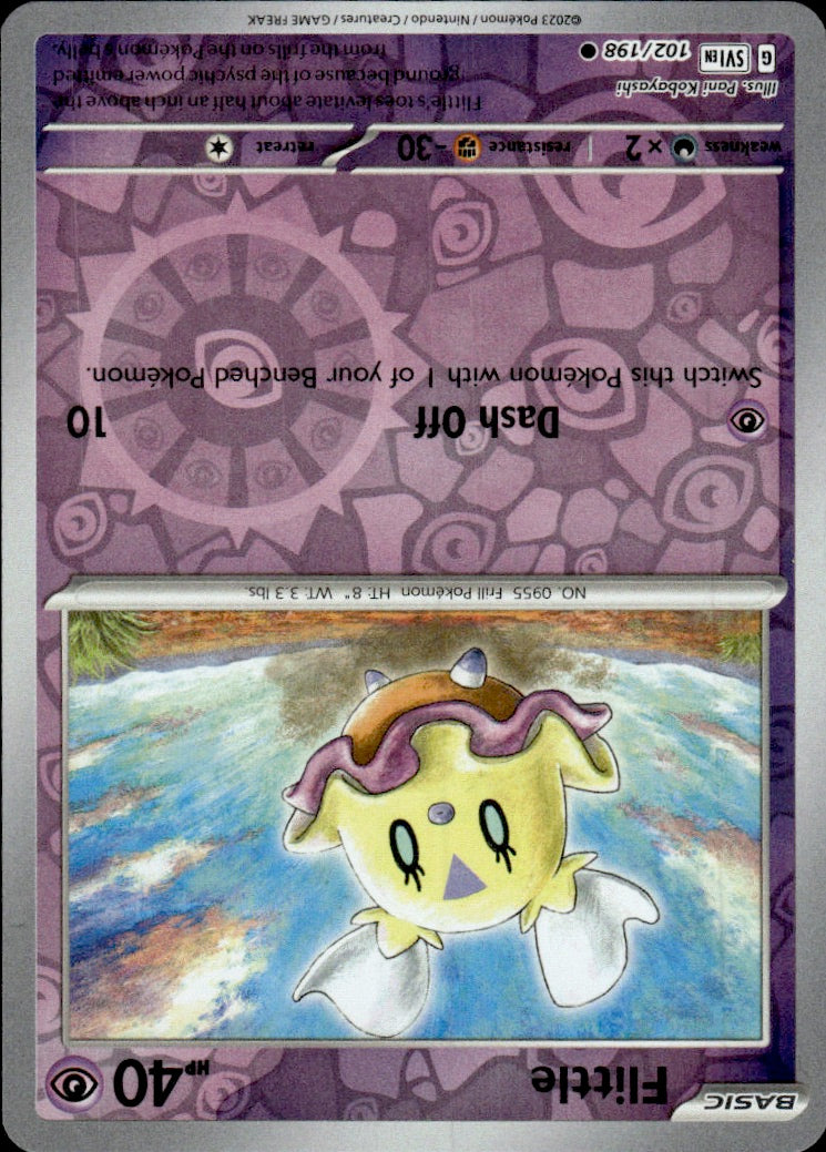 Flittle - 102/198 | Near Mint / English / Reverse Holofoil