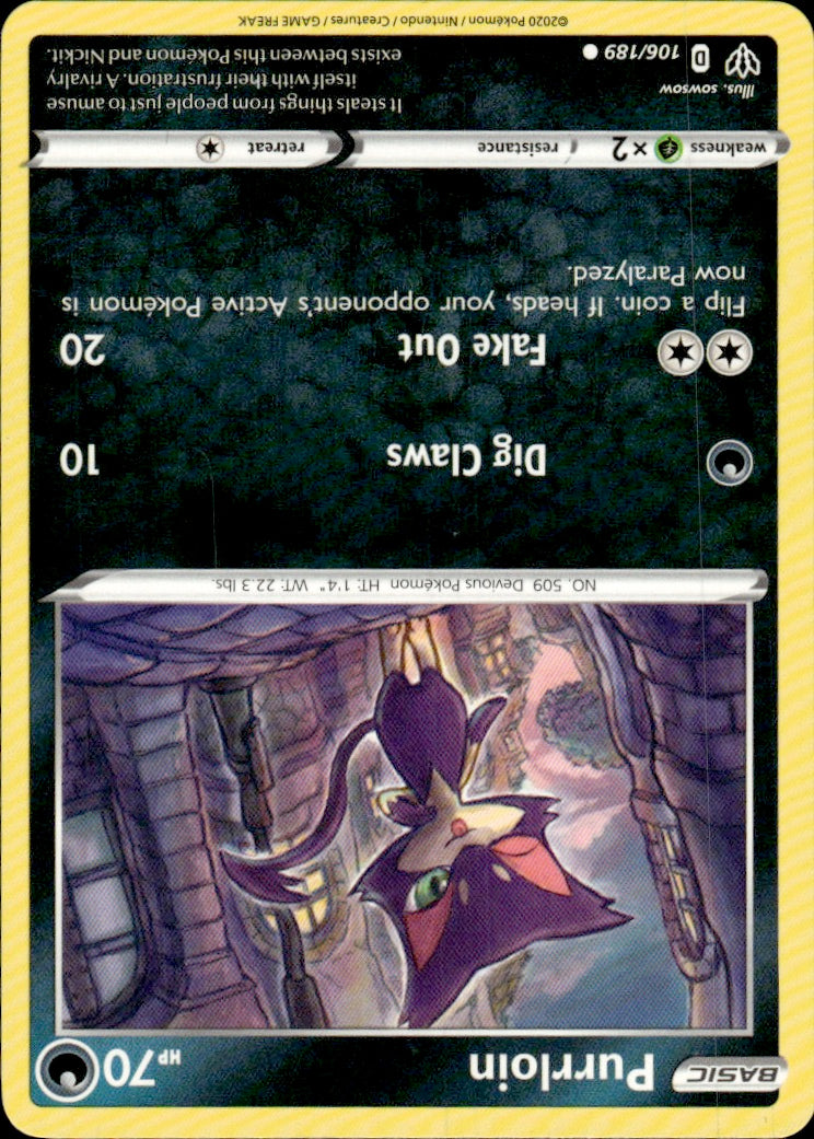 Purrloin | Near Mint / English / Reverse Holofoil