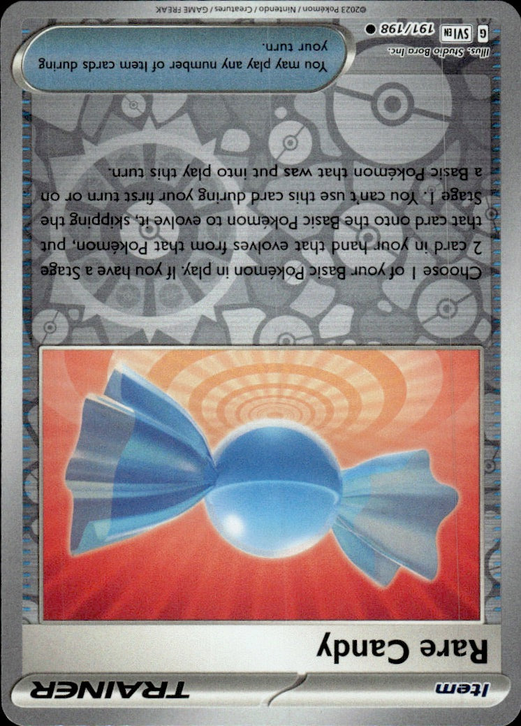 Rare Candy - 191/198 | Near Mint / English / Reverse Holofoil