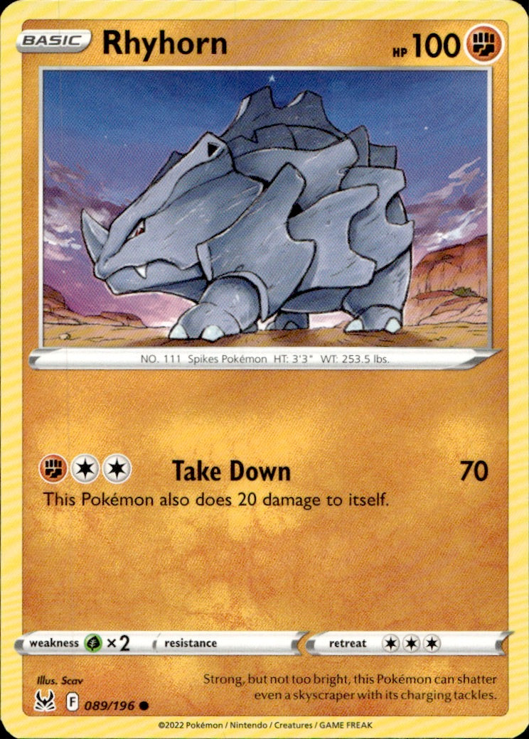 Rhyhorn | Near Mint / English / Normal