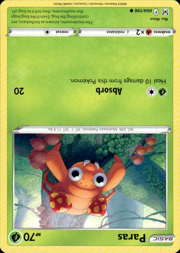 Paras | Near Mint / English / Normal