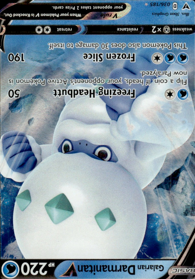 Galarian Darmanitan V | Near Mint / English / Holofoil