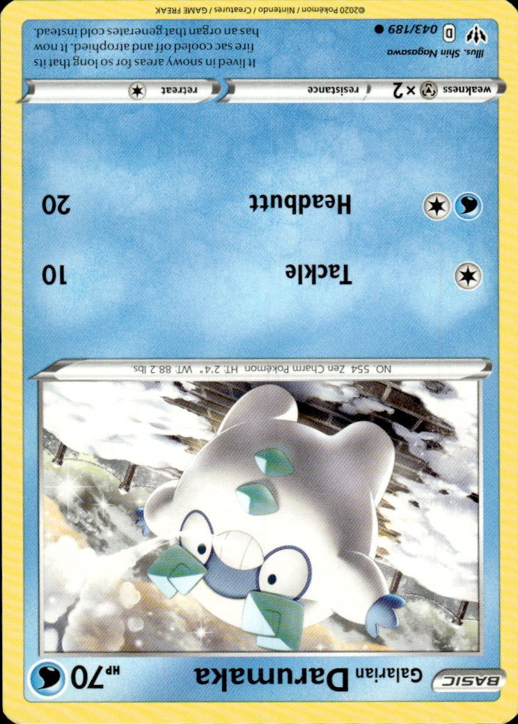 Galarian Darumaka | Near Mint / English / Normal