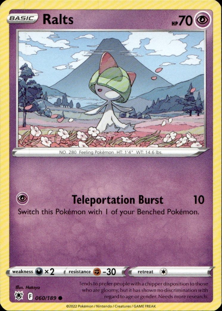 Ralts | Near Mint / English / Reverse Holofoil