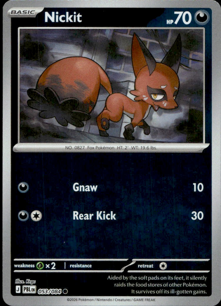 Nickit | Near Mint / English / Reverse Holofoil