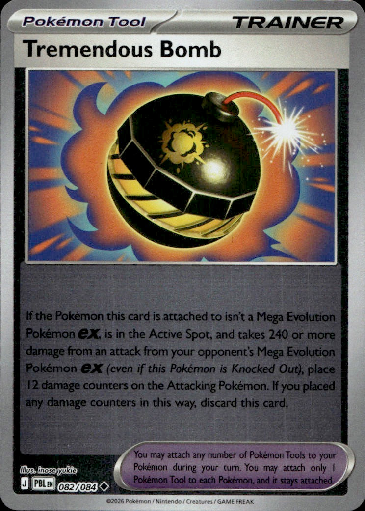 Tremendous Bomb - 082/084 | Near Mint / English / Normal