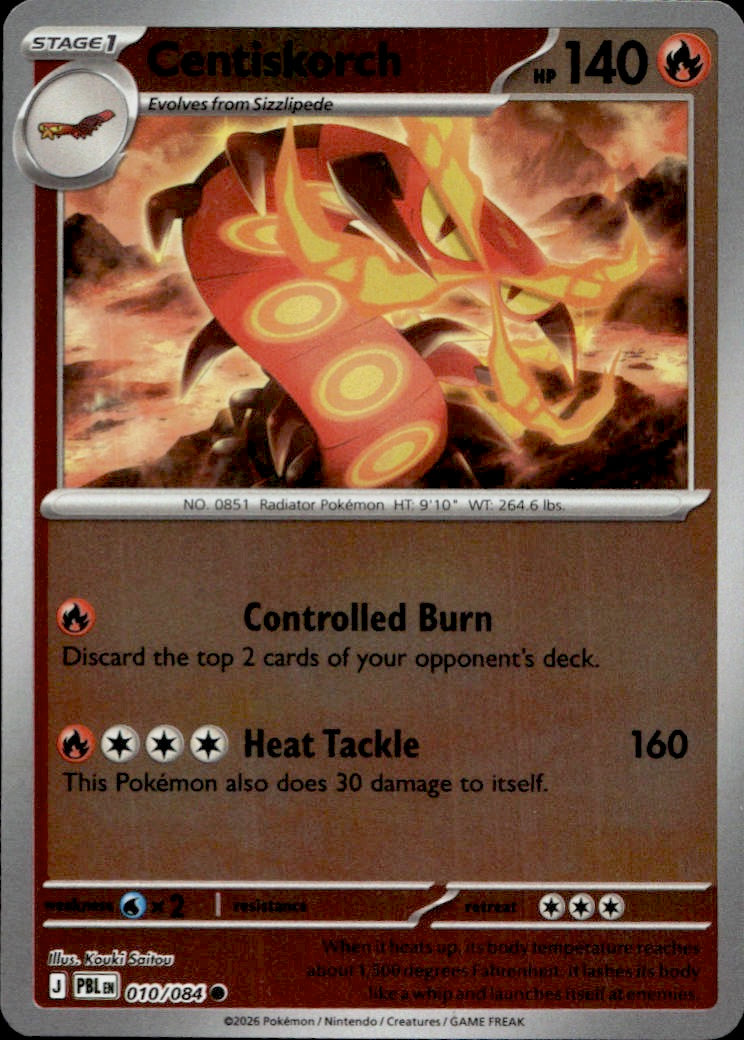 Centiskorch | Near Mint / English / Normal