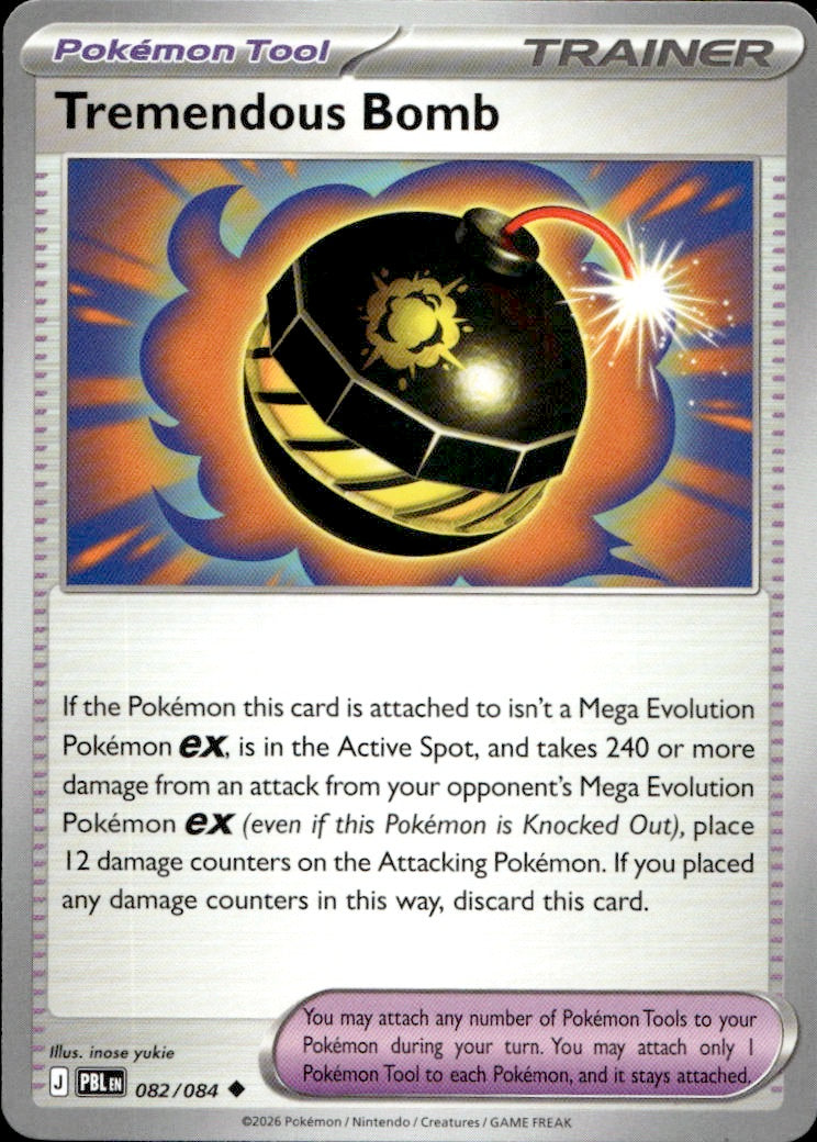 Tremendous Bomb - 082/084 | Near Mint / English / Normal
