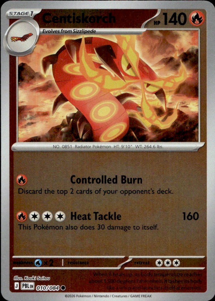 Centiskorch | Near Mint / English / Reverse Holofoil