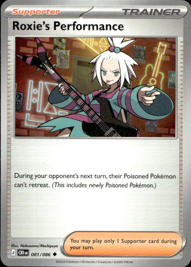 Roxie's Performance - 081/086 | Near Mint / English / Normal