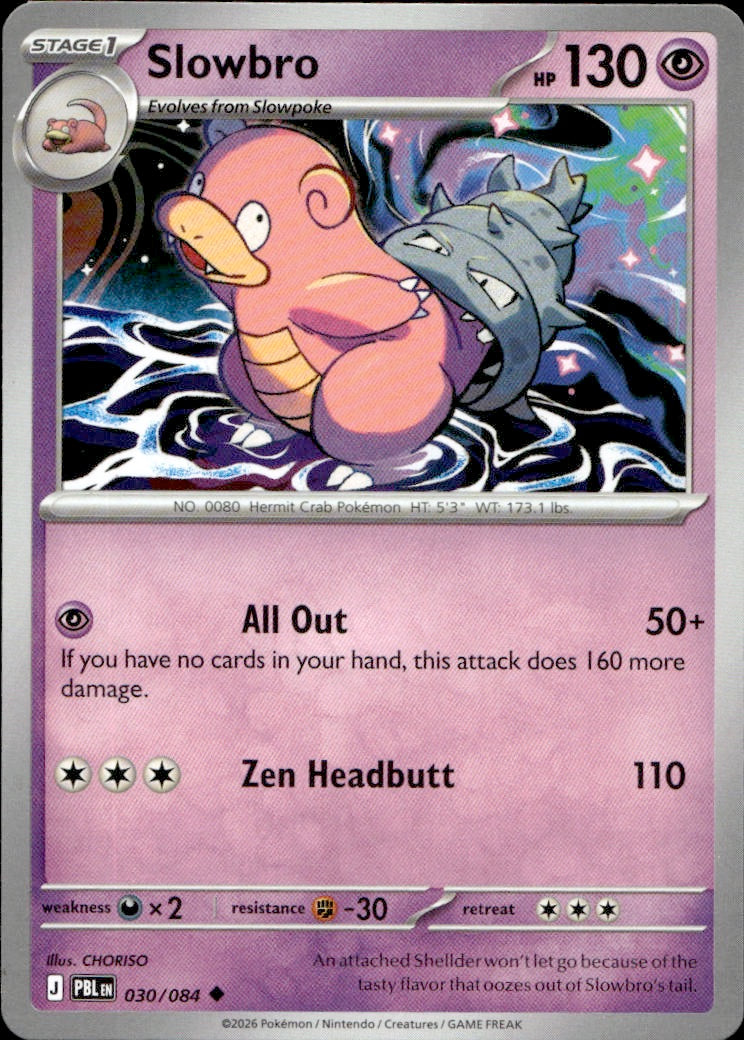 Slowbro - 030/084 | Near Mint / English / Normal