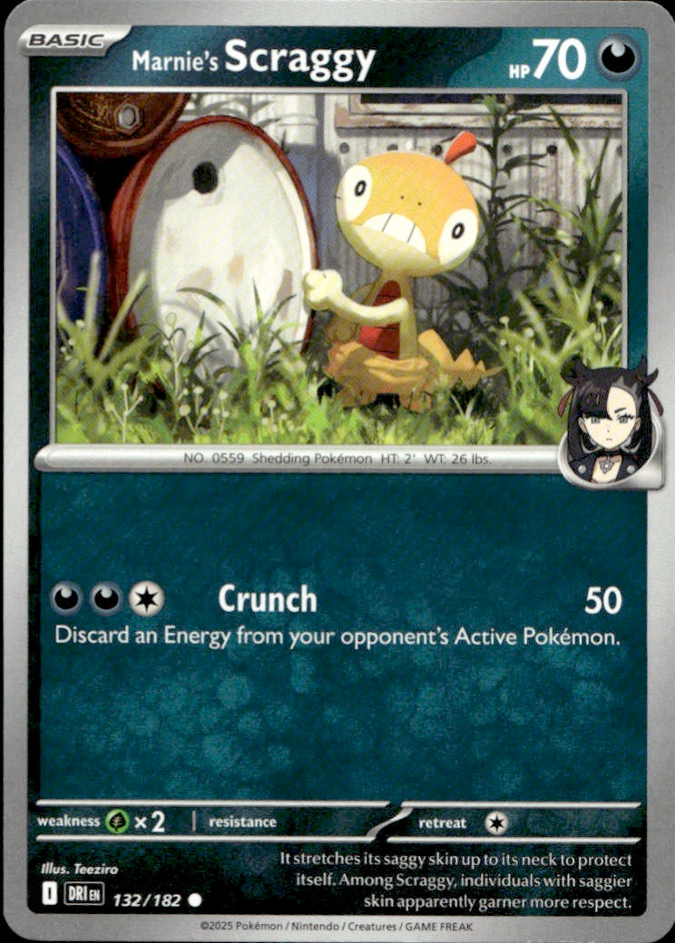 Marnie's Scraggy | Near Mint / English / Normal