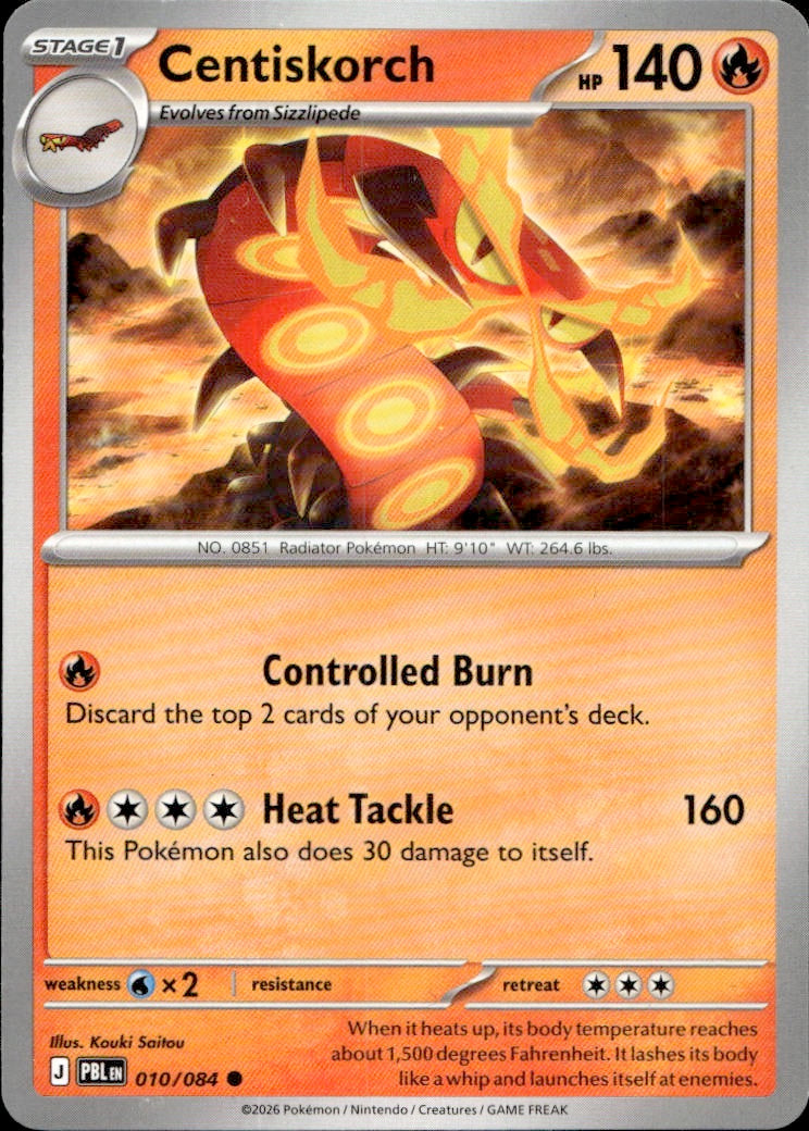 Centiskorch | Near Mint / English / Normal