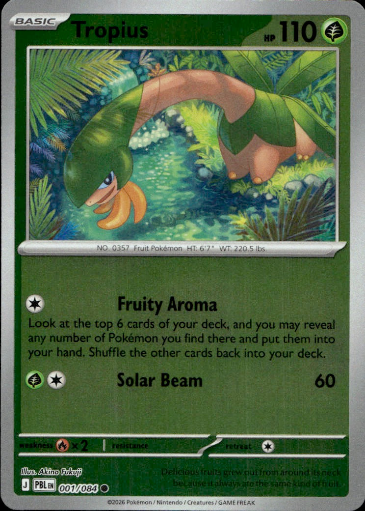 Tropius | Near Mint / English / Reverse Holofoil