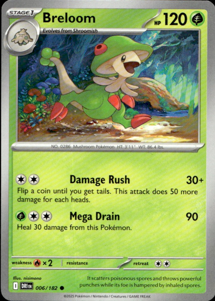 Breloom | Near Mint / English / Normal