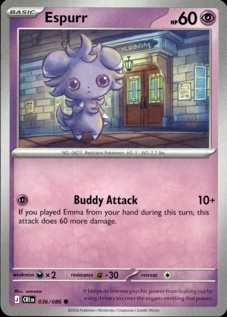 Espurr | Near Mint / English / Normal