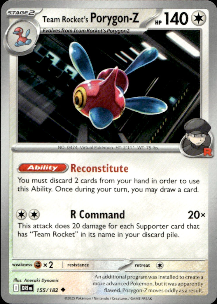 Team Rocket's Porygon-Z | Near Mint / English / Normal