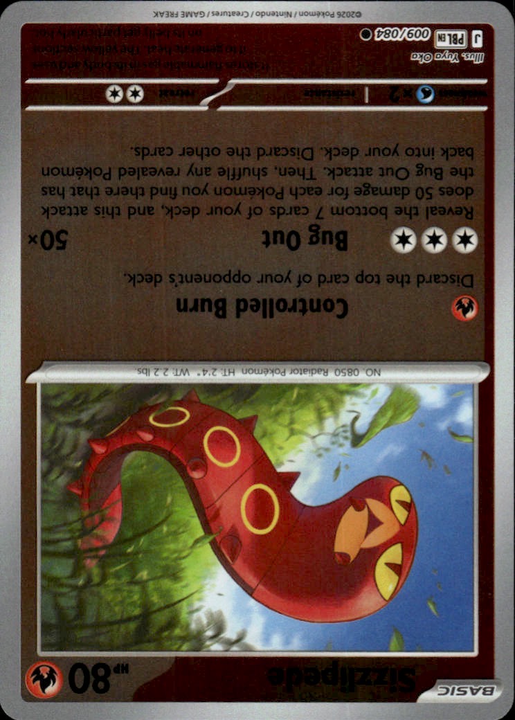 Sizzlipede | Near Mint / English / Reverse Holofoil