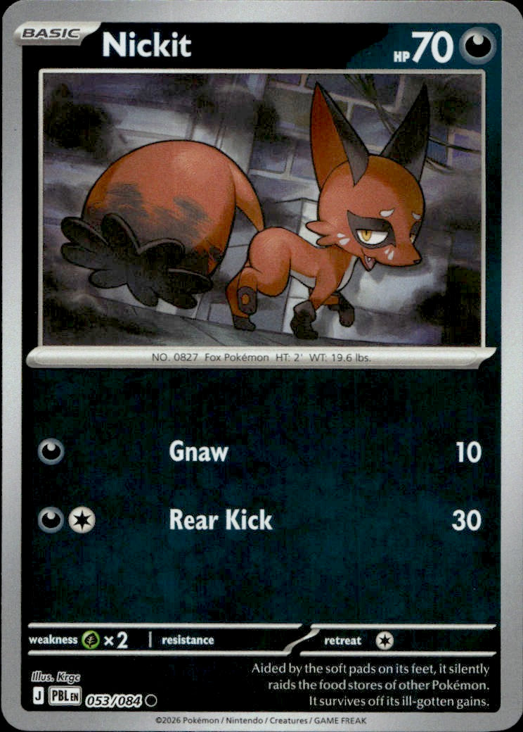Nickit | Near Mint / English / Reverse Holofoil