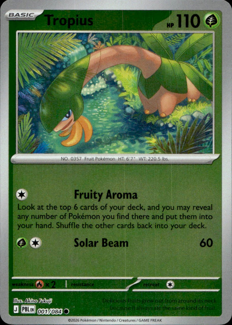 Tropius | Near Mint / English / Reverse Holofoil