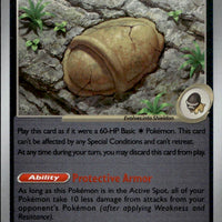 Antique Armor Fossil | Near Mint / English / Reverse Holofoil