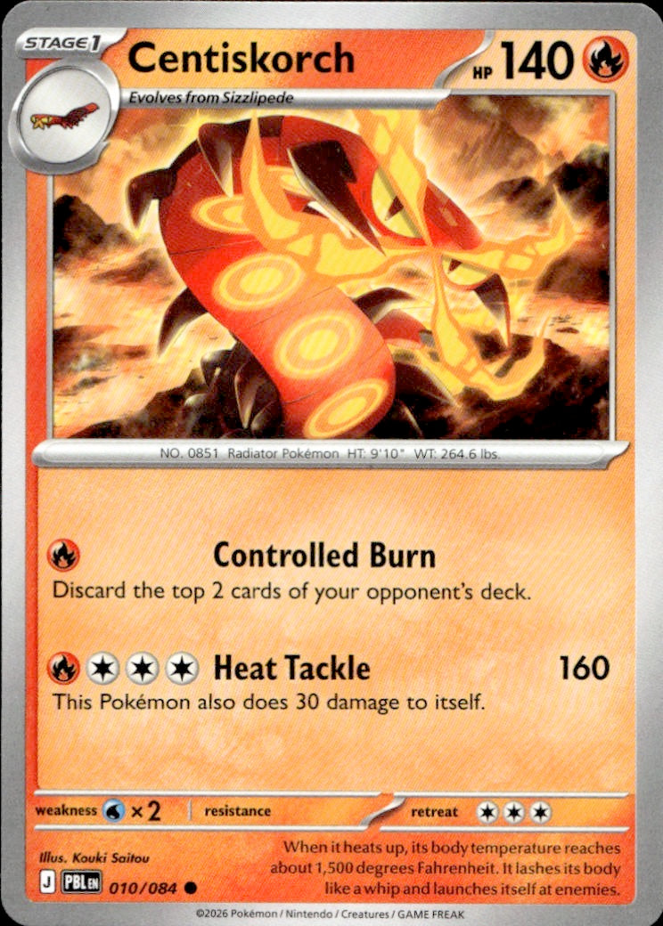 Centiskorch | Near Mint / English / Normal