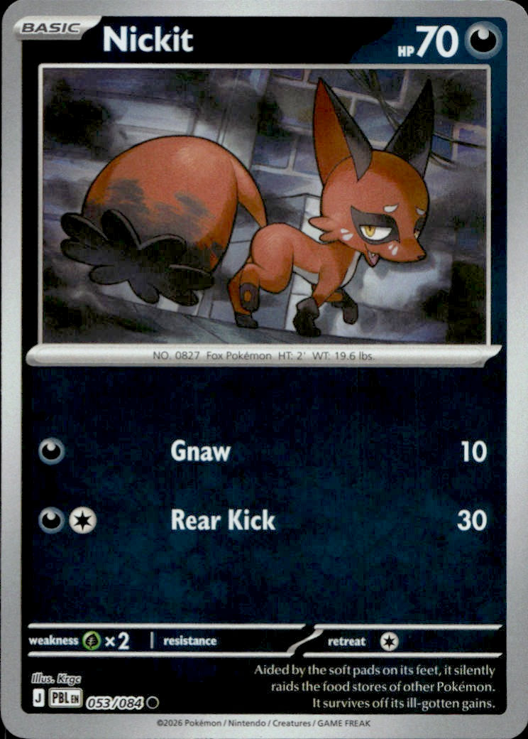 Nickit | Near Mint / English / Reverse Holofoil