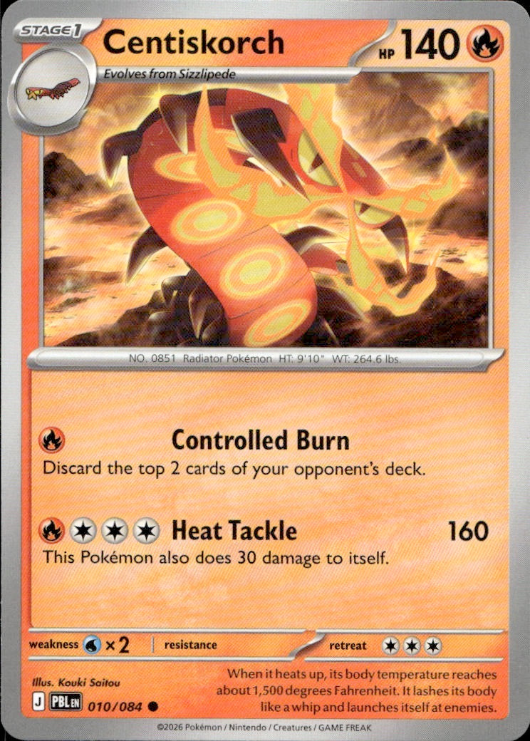 Centiskorch | Near Mint / English / Normal