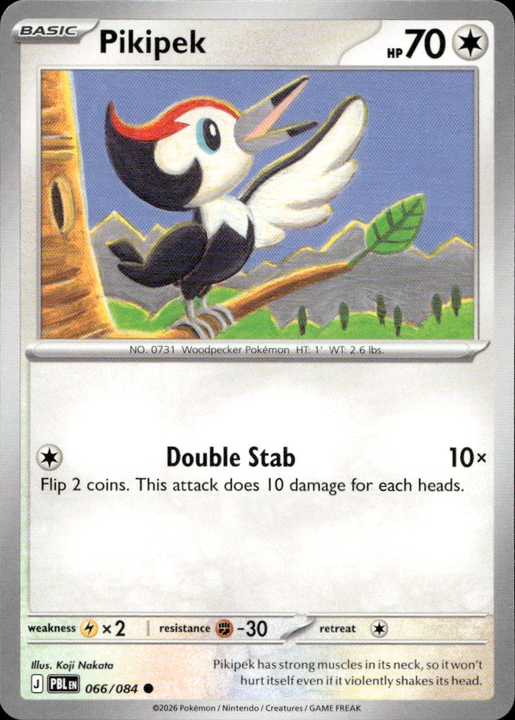 Pikipek | Near Mint / English / Normal